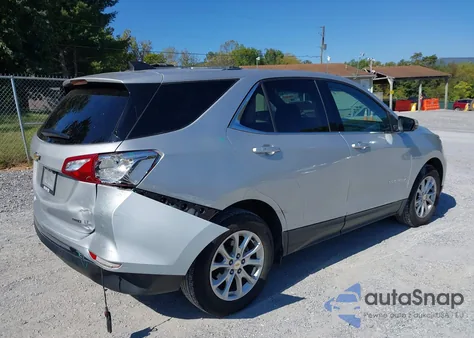 2018 Chevrolet Equinox Lt из США, поврежденный, VIN 2GNAXSEV7J6311280